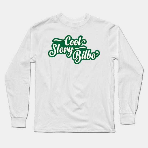 Cool Story Bilbo Long Sleeve T-Shirt by themodestworm